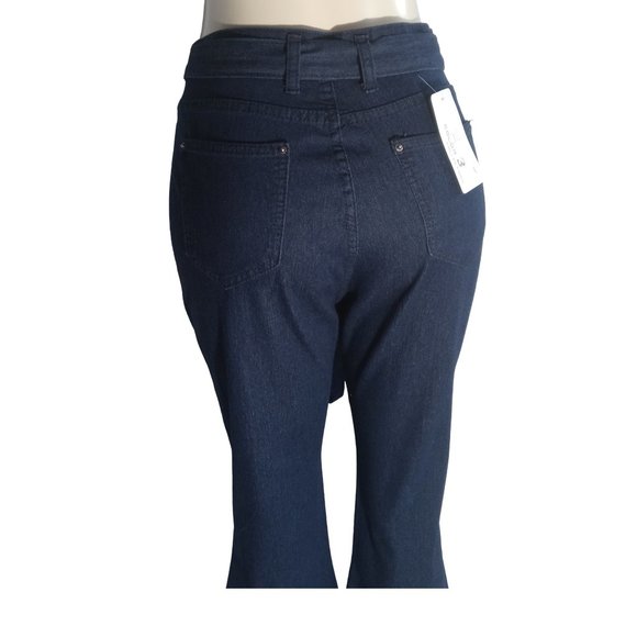 NWT Blue Flare Leg Jeans by Color 3 Collections - Picture 10 of 12